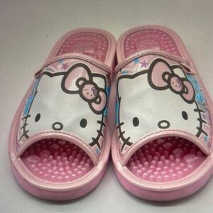 Hello Kitty Pink Kids Slippers